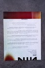 Nine Inch Nails Fragile Press Kit  Fragility Tour Book  Postcard  Photos