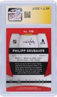 Philipp Grubauer Capitals Signed 2013-14 Panini  198 Cgc Auto 10 Rookie Card