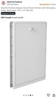 Ideal Pet Products Designer Series Pet Door With Telescoping Frame  Extra Large