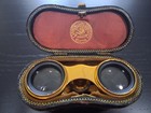 Lemaire Fi Paris Antique Mother Of Pearl Opera Glasses With Case And Box 1880s 