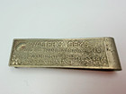 Vintage Money Clip Thailand Souvenir Walters Gems Nana Hotel Gift Buddha