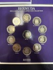 1984 Bermuda 11 Coin Uncirculated Set 375th Ann Settlement In Original Folder