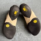 La Sportiva Vibram Xs Grip Climbing Shoes Black Green   Eu 40   Usm 7 5   Usw8 5