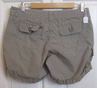 Tommy Hilfiger Brown Casual Shorts Womens Size 4 Waist 31 Cuffed 64-34858