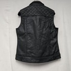 Speed   Strength Leather Motorcycle Club Vest Black Large  closeout Was  169 95 