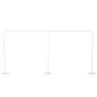 Extra Large Adjsutable 10x20ft Wedding Backdrop Stand Heavy Exhibition Stand Kit