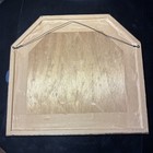 Mola-style Textile Art Framed   Handcrafted Fabric Wall Hanging 15    X 17   