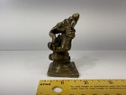 19th Century Cast Bronze Statue Hindu Deity Lord Ganesh Ganesha Antique