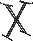 Double-x Keyboard Stand  Portable Digital Piano Stand adjustable Keyboard Mus   