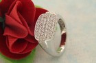 1 8ct Round Cut Lab Created Diamond Men s Engagement Gift 14k White Gold Fn Ring
