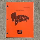 American Dad Original 2004 Production Used Record Draft Script Seth Macfarlane