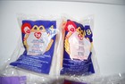 Lot Of 6 Teenie Beanie Babies 1999 Mcdonald s Special Edition Original Bags