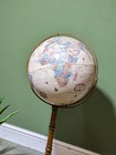 Replogle 16  World Classic Series Floor Globe On Metal And Wood Stand