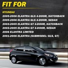 For 2001-2006 Hyundai Elantra Inner Inside Door Front Handle   Left Right 2pcs
