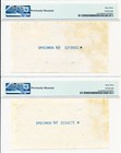 State Bank Ethiopia  50 Nd 1945  Front   Back Specimen Pmg  63 2 Pcs