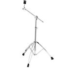 Straight Boom Cymbal Stand Double Braced Heavy Duty Alloy Tripod Stand Holder