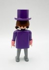 Playmobil Figure Victorian Man Purple   Grey Clothes 5300 5507