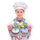 Melissa   Doug Bake   Decorate Cupcake Set  pretend Play  Colourful Wooden Pl   