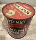 Vintage Wynn s Friction Proofing Engine Tune-up Can Sealed Full Petroliana