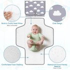 Accmor Portable Diaper Changing Pad  Waterproof Baby Mat  Cloud 