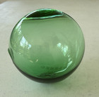 Blenko Glass Float Ball - Green
