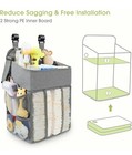 Maliton Changing Table Diaper Organizer Baby Hanging Diaper Stacker Nursery Cady