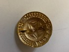 F0273 Reproduction Korean War Officer Visor Cap Star Badge Ir16a