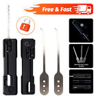 1 2 3x Compact And Portable Lock Pick Set Clock Pick Set Lock Picking Fidget Toy