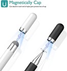 Stylus Pens For Touch Screens  Lezgo Disc   Fiber 2 Ends Magnetic Caps Slim Thin