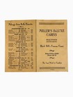 C 1940 Millers   s Deluxe Cabins Advertising Card Belle Pourche So  Dakota Ao