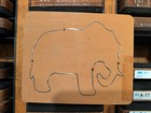 Accucut Ellison Die Cut Stencil -- 6 x5   Animal  Dinosaur  Farm  Heart  