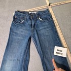 Levis Boys 18 Reg 527 Slim Bootcut Jeans Blue Medium Wash 100  Cotton 29x29