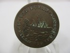 1841 Daniel Webster Credit Currency Hard Times Token   Ht22