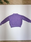 Old Navy Girls Purple Spooky Sweater 4t Knit Fall Halloween Graphic Pullover