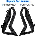 Front Bumper Side Grill Black Trim Pair Set Fit For 3 Series G20 G21 M340i 2018-