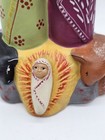 Vintage Nativity Holy Family Christmas Pottery Figure Christian South American 