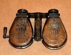 Antique Vintage Brass Binocular Marine Nautical Spyglass R j    Beck Binocular