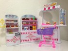 Gloria Barbie Size Dollhouse Furniture Supermarket Play Set