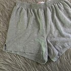 Soffe Shorts Womens Size Xl Gray Stretchy Short