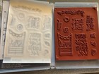 Stampin  Up  Sunny Days Clear-mount Stamp Set