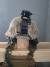 Usmc Light Weight Helmet Lwh - Oif Iraq - As Used In Fallujah 2004 - Size Large