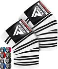 Knee Pads Mma By Rdx  Lifting Straps  Knee Sleeves Weightlifting  Gym Knee Wraps
