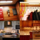 Motion Sensor Light 10 Led Cabinet Auto Night Step Drawers Closet Magnetic Kuled