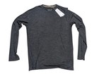 Smartwool Men s Classic All Season Merino L Iron Heather Base Layer Crew Lot 2