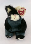 Vintage 1993 Ty Attic Treasures 9  Purrcy The Cat Jointed Retired Rare Mint 