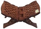 Beautiful Handmade Wooden Prayer Book Display Stand Holder Rehal For Religious H