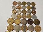Transit Token Lot - 50 Different Tokens  Mixed Sizes - Lot 1