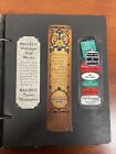 Vintage Scrap Book Full Of Old Bookmarks religious Tradecard Homemade Etc