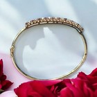 Stunning 14k Yellow Gold Ruby   Diamond Bangle