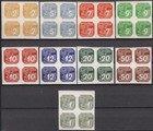 Stamp Germany Bohemia B m Mi 042-50 Sc P1-9 Block 1939 Wwii Newspaper Mnh